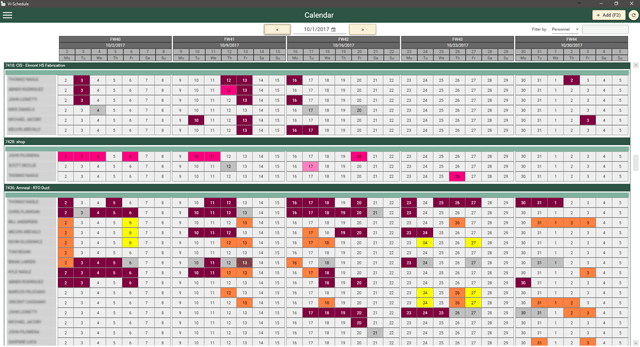 Vicon Vi-Schedule Software